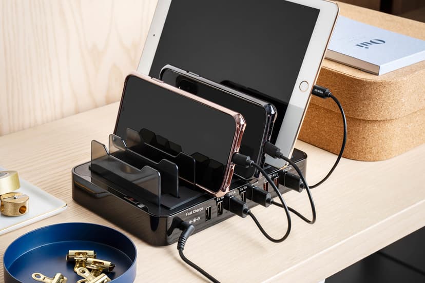 Cirafon Smart Power Station 10 X USB Zwart
