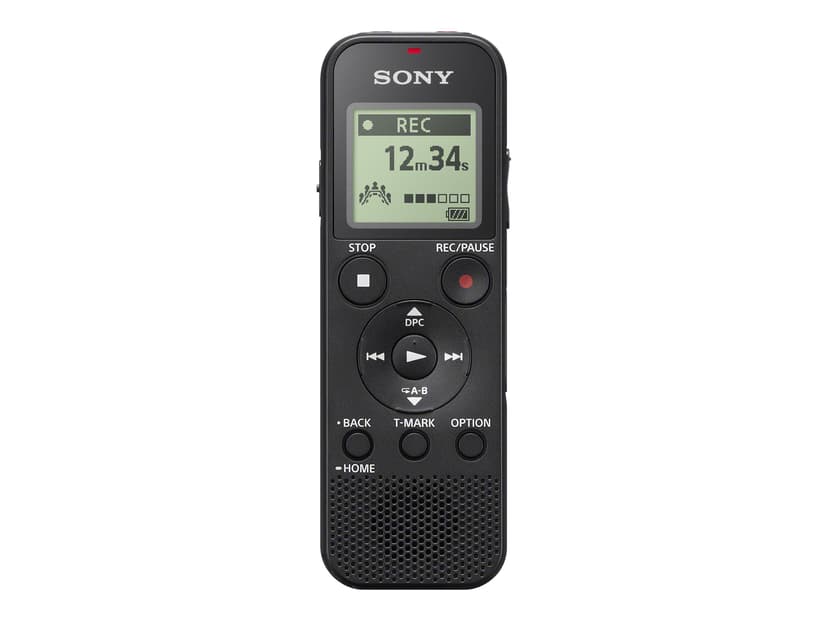 Sony Diktafon ICD-PX370 Svart (4GB)
