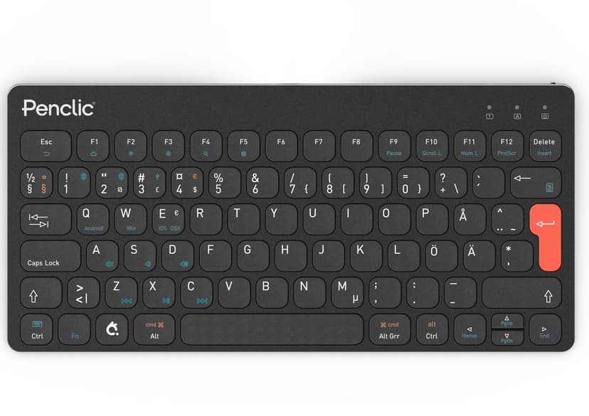 Penclic Mini Keyboard KB3 Pro Nordisk