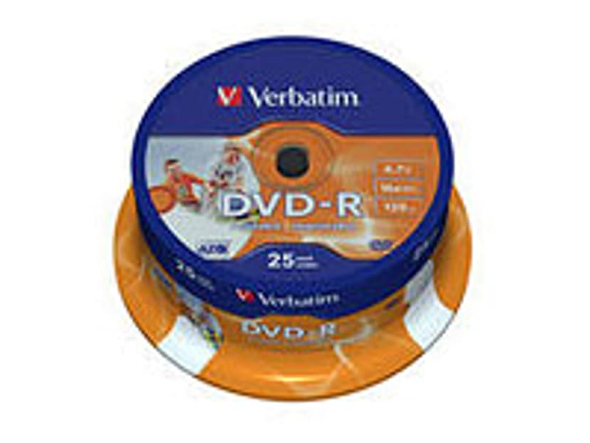 Verbatim DVD-R x 25 DVD-R 4.7GB 25pc(s)