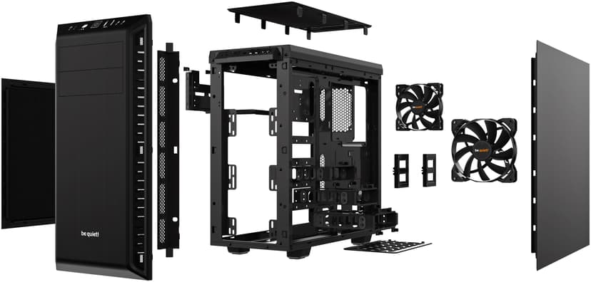 be quiet! PURE BASE 600 Midi Tower Svart