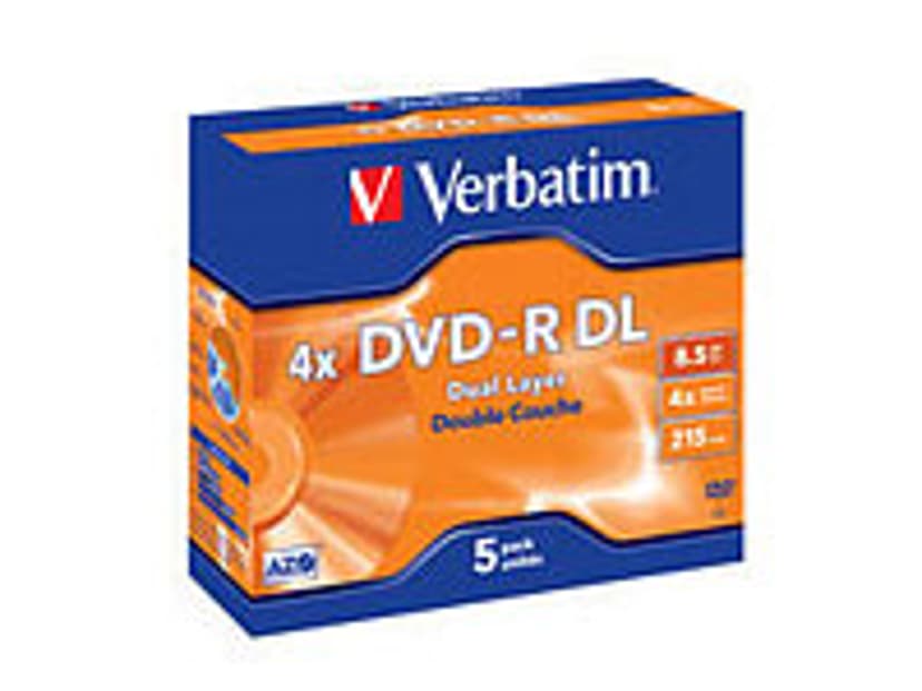 Verbatim DVD-R DL x 5
