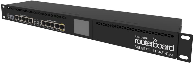 Mikrotik RB3011UiAS-RM 10-port Gigabit Router