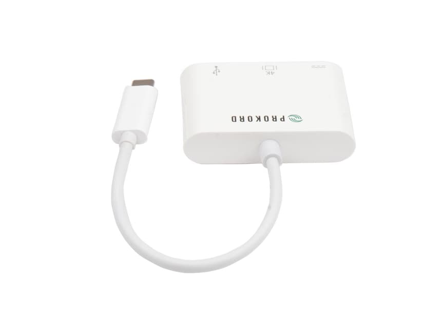 Prokord USB-C Adapter HDMI 4K + USB3.0
