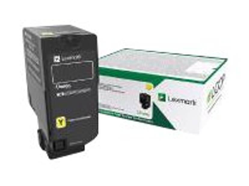Lexmark Toner Geel 10K - CS/Cx727/CS728 Return