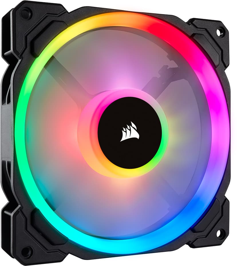 Corsair LL140 RGB PWM DOUBLE P + Lightning Node PRO Vifte