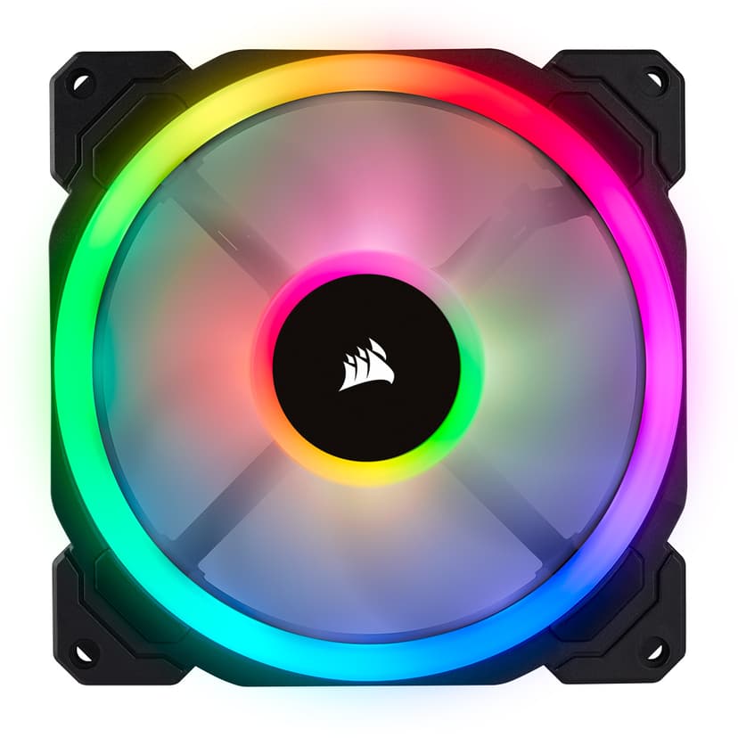 Corsair LL140 RGB PWM DOUBLE P + Lightning Node PRO Vifte