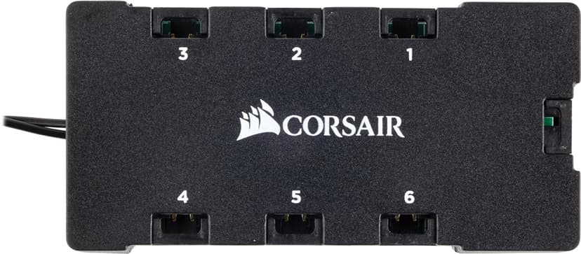 Corsair LL140 RGB PWM DOUBLE P + Lightning Node PRO Vifte