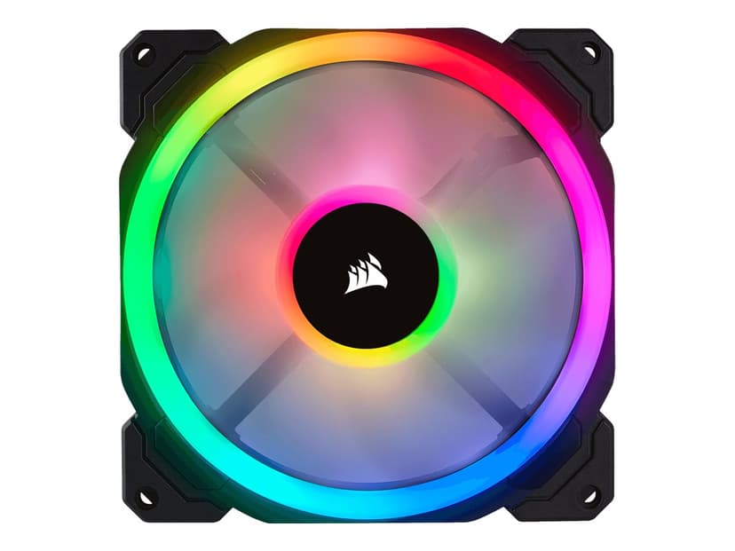Corsair LL140 RGB PWM DOUBLE P + Lightning Node PRO Vifte