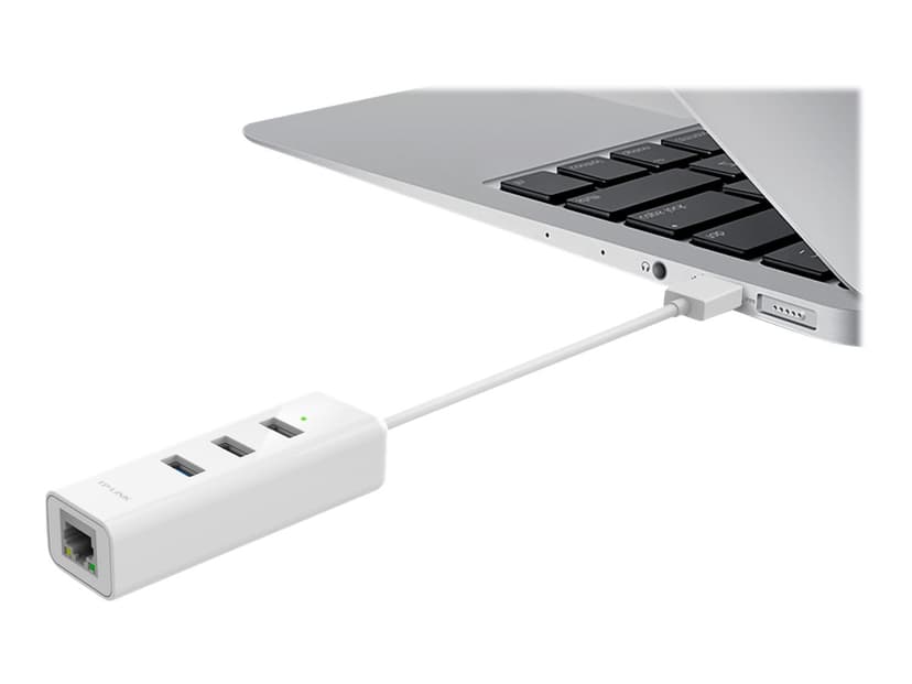 TP-Link UE330 USB Network Adapter with USB hub USB 3.2 Gen 1 (3.1 Gen 1) Type-A