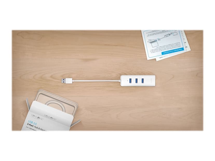 TP-Link UE330 USB Network Adapter with USB hub USB 3.2 Gen 1 (3.1 Gen 1) Type-A