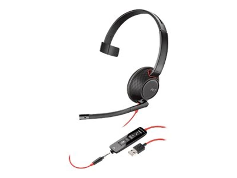 HP Poly Blackwire 5210 USB Type-A Svart