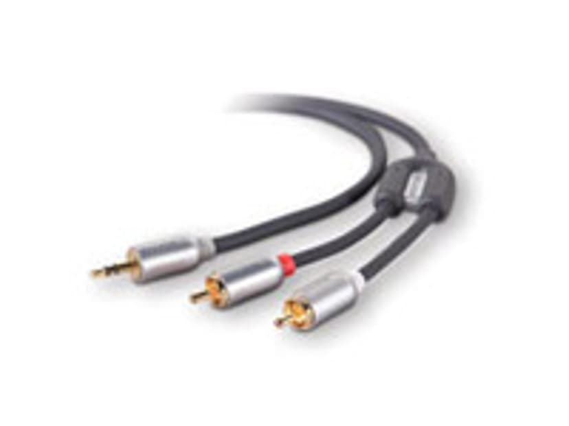 Belkin PUREAV BLUE SERIES 3,5MM HA - 2XRCA HA 2M