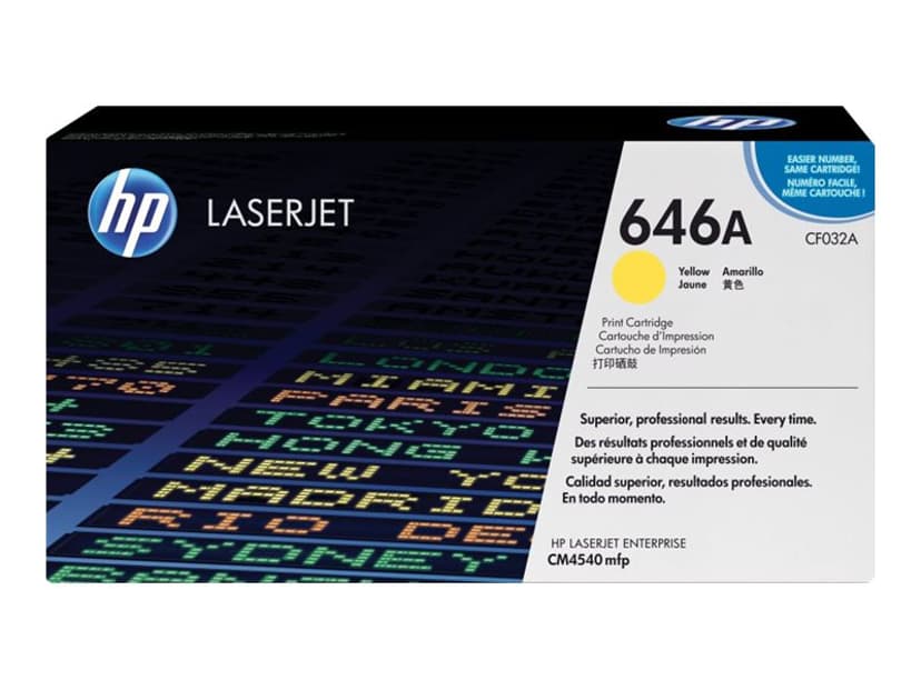 HP Toner Gul 646A 12.5K - CF032A