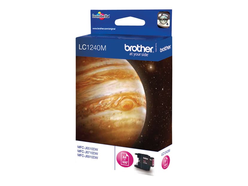 Brother Blekk Magenta LC1240M - MFC-J6510DW