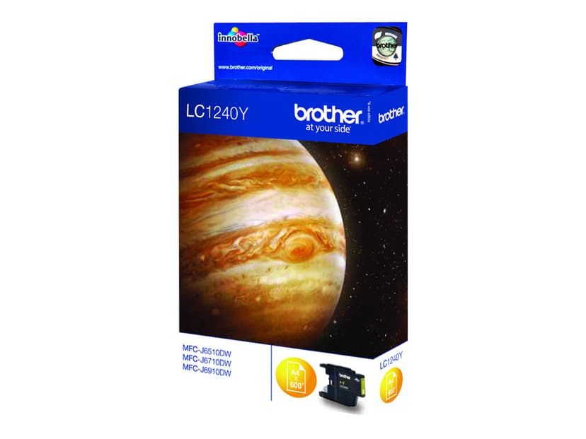 Brother Blekk Gul LC1240Y - MFC-J6510DW