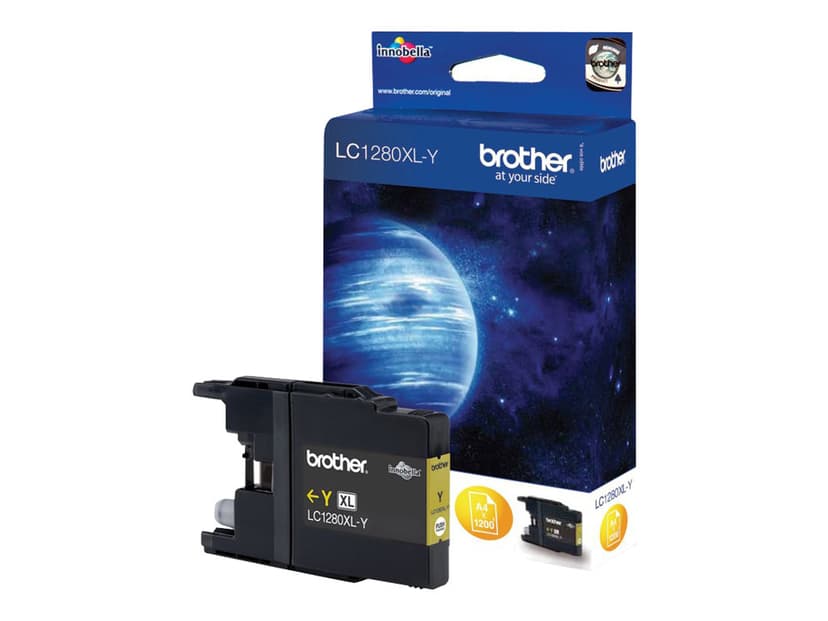 Brother Blæk Gul LC1280XLY - MFC-J6510DW