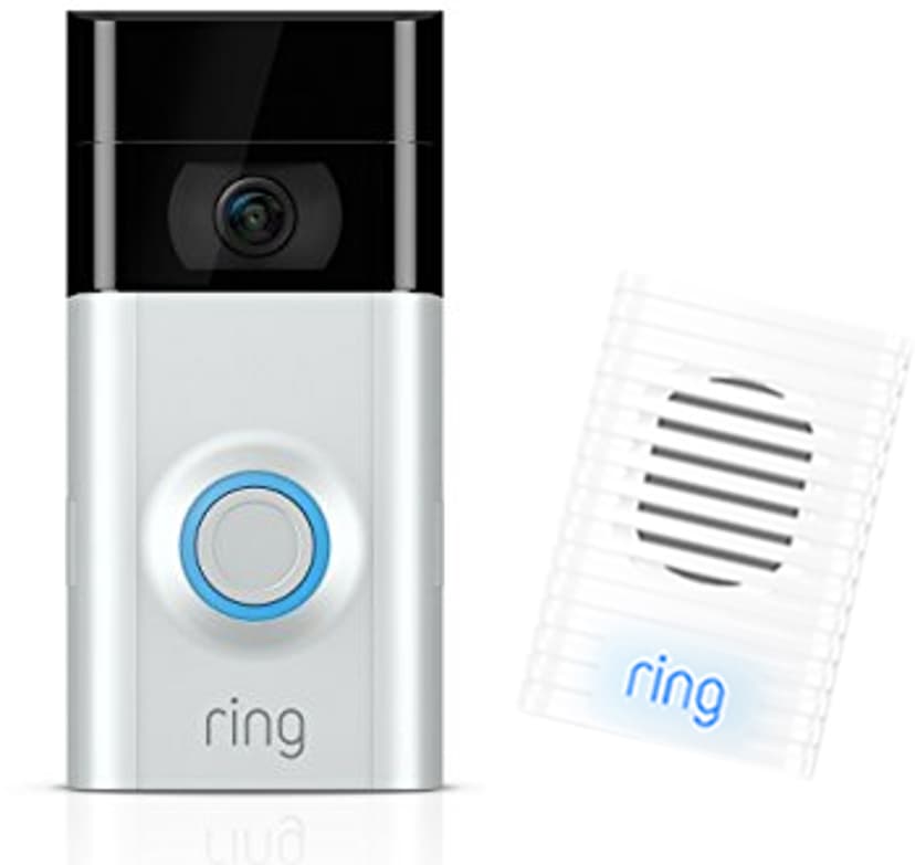 Ring Video Doorbell v.2 + Chime Int (EU/UK PLUG)