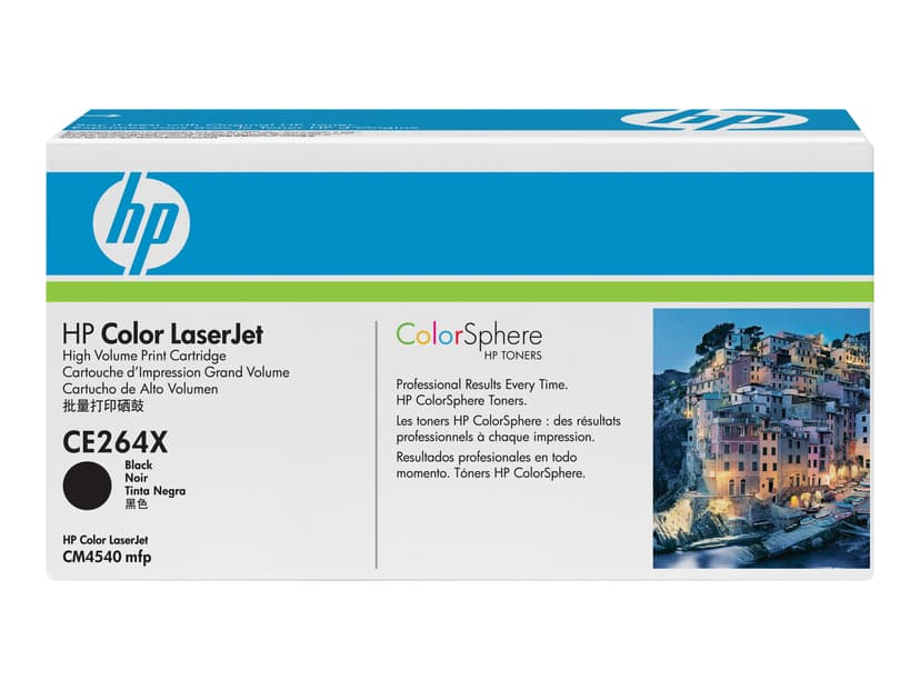 HP Toner Svart 646X 17K - CE264X
