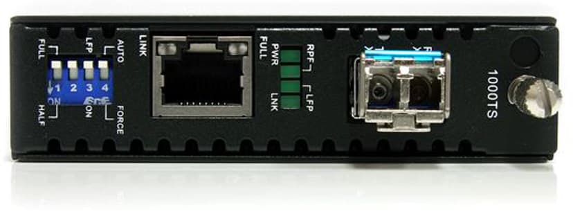Startech 1000 Mbps Gigabit Single Mode Fiber Media Converter LC 40 km