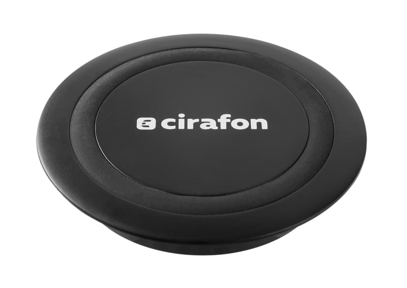 Cirafon Trådløs oplader i bordet 1.5m Sort