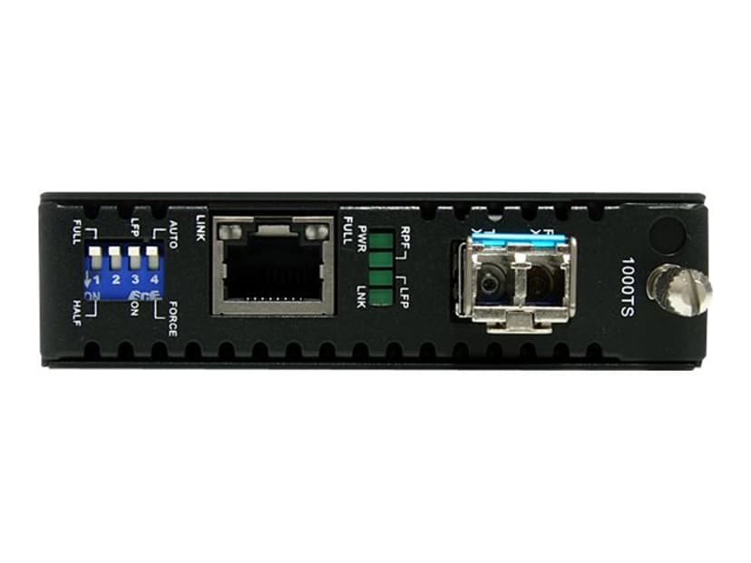 Startech 1000 Mbps Gigabit Single Mode Fiber Media Converter LC 40 km