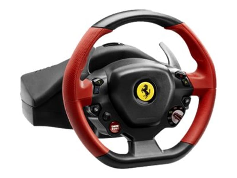 Thrustmaster Ferrari 458 Spider Musta, Punainen