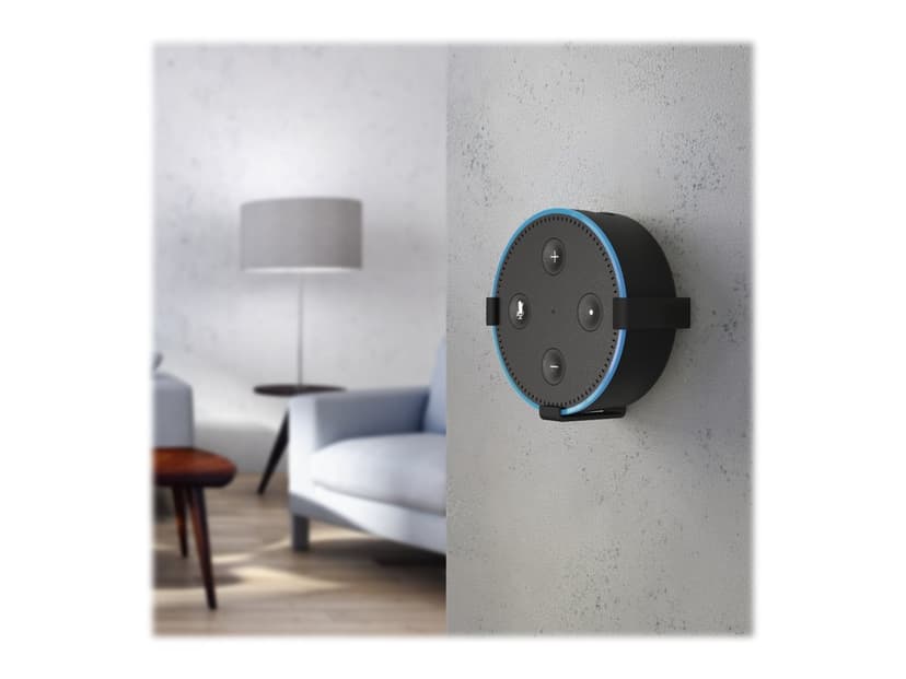 Hama Wallmount Amazon Echo Dot 2Nd Gen Black