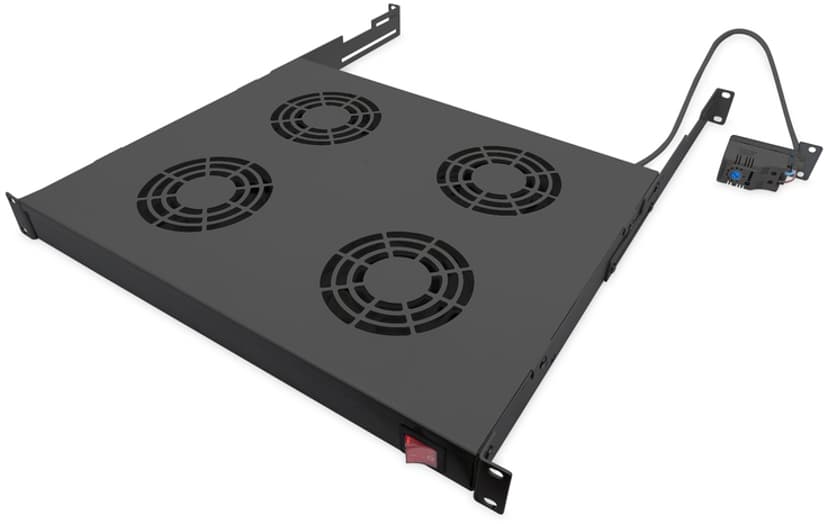 Digitus DN-19 FAN-4-HO-SW Rackfläkt
