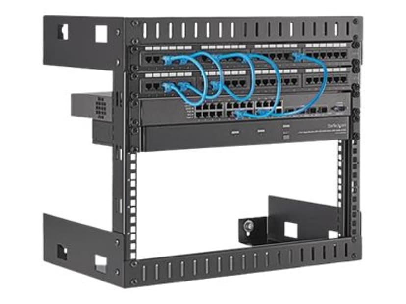 Startech 8U Open Frame Wall Mount Equipment Rack