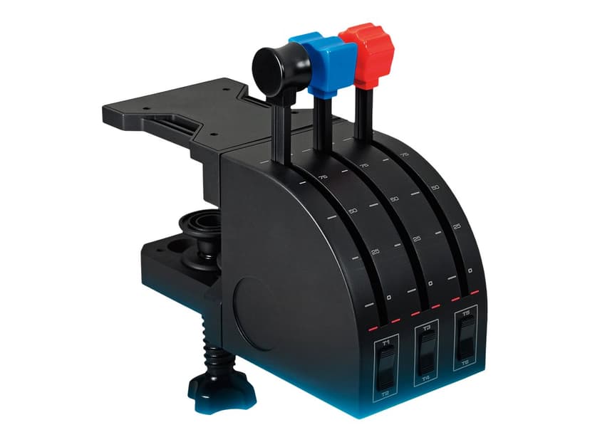Logitech Flight Yoke System Zwart (945-000004)