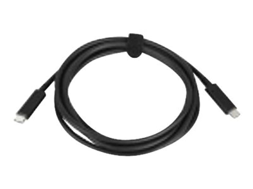 Lenovo USB-kabel 2m USB C USB C Sort
