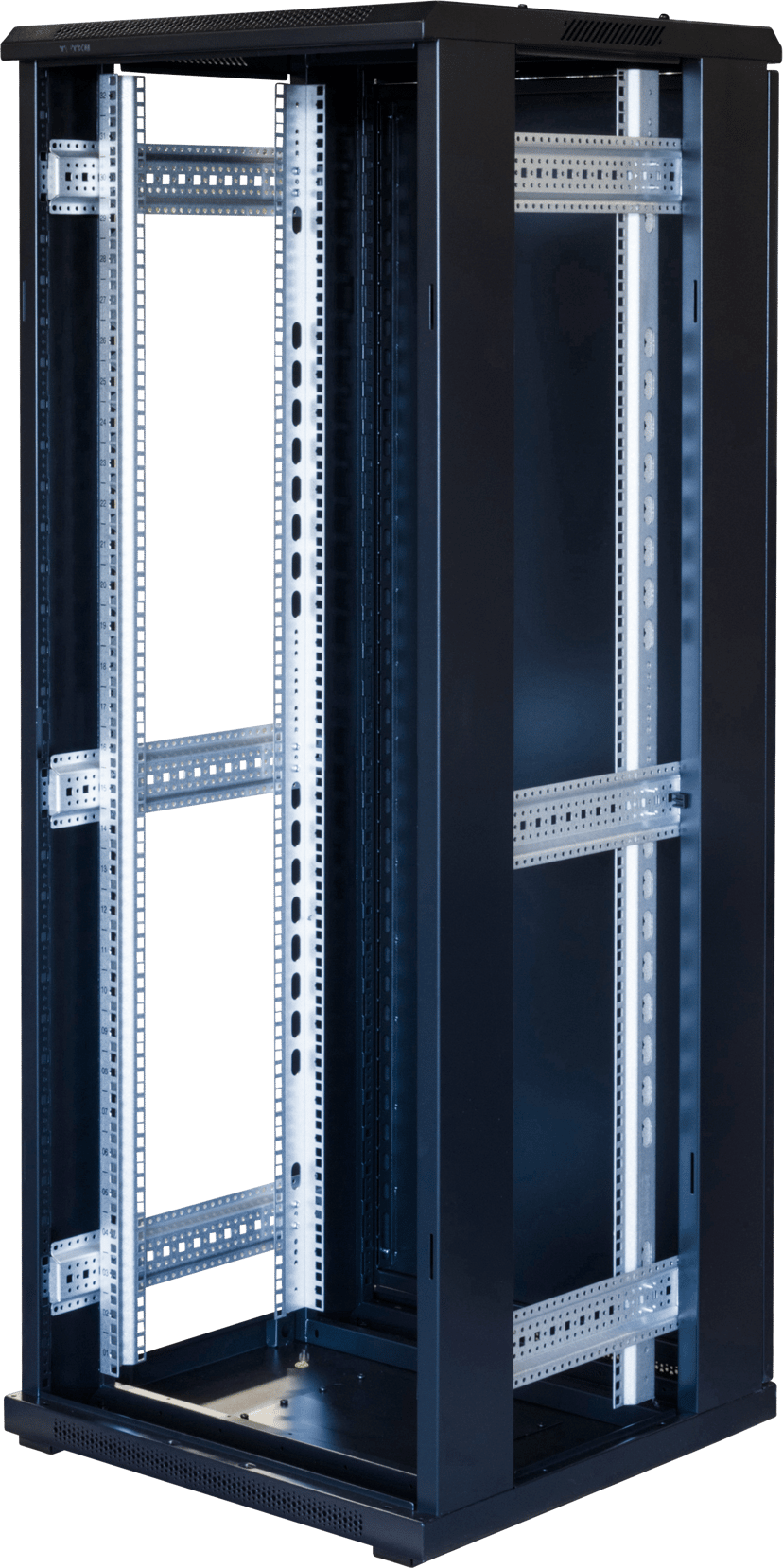 Toten G6 19" Rackskap 32U 600x600 Glass/Perforert Dør