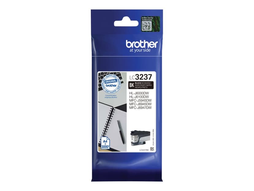 Brother Inkt Zwart LC-3237BK 3K