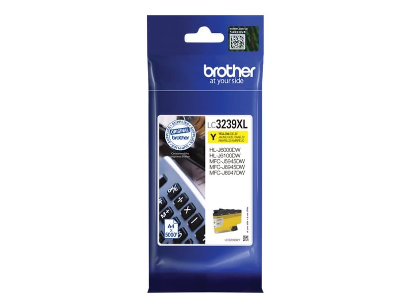 Brother Bläck Gul LC-3239XLY 5K