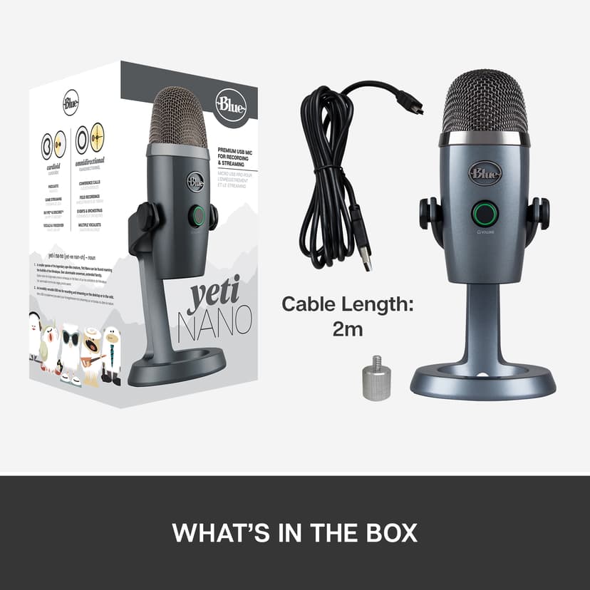 Logitech BLUE Yeti Nano