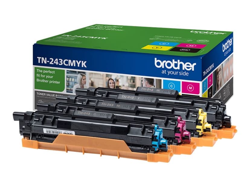 Brother Värikasetti Rainbow Kit TN-243CMYK 1K (BK/C/M/Y)