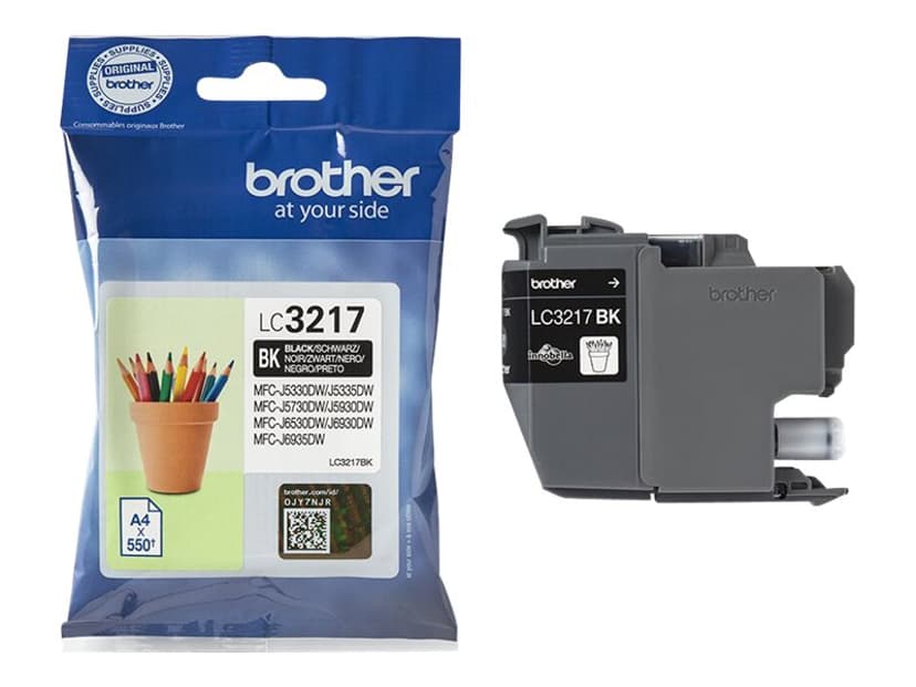 Brother Blæk Sort LC-3237BK 3K