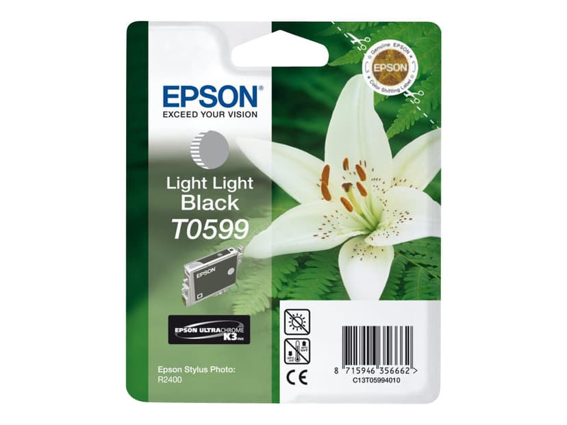 Epson Muste Kevyt Light Musta - STYLUS Kuva R2400