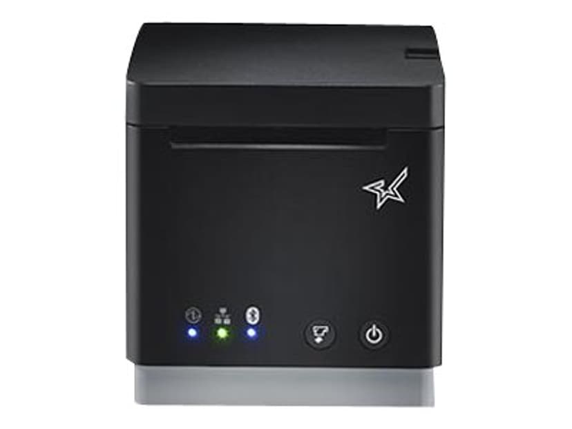 Star mC-Print2 USB/Bluetooth/IOS/Eth Saks Sort Inkl. Strømadapter