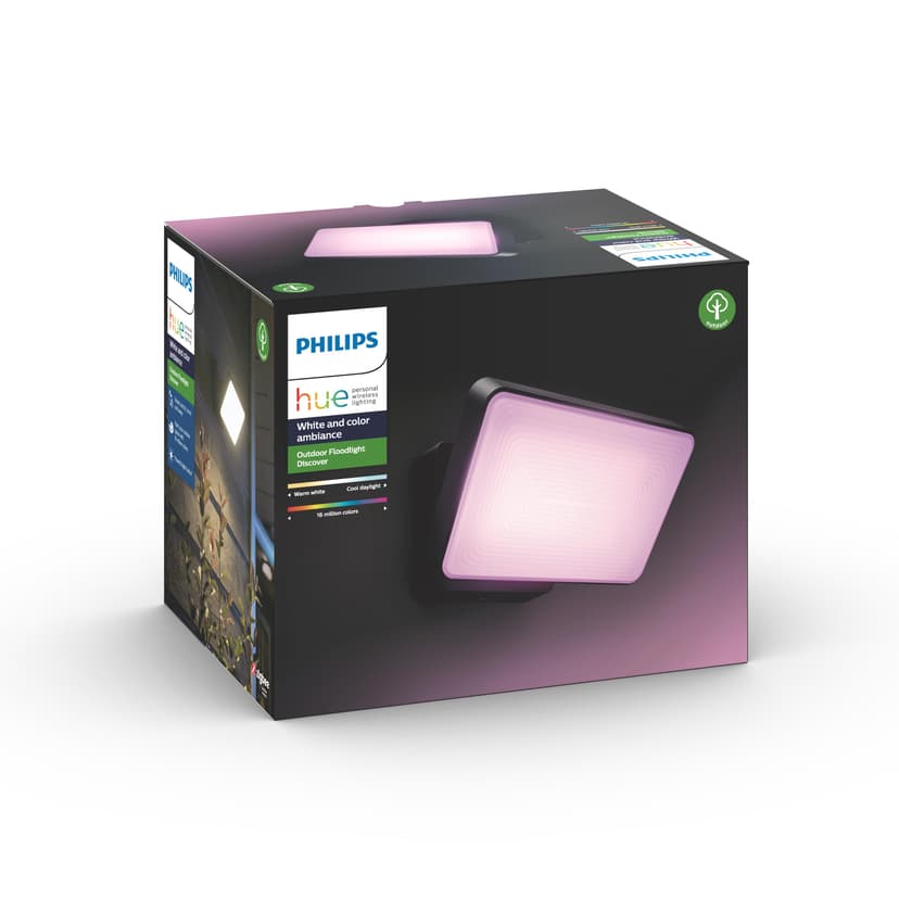 Philips Hue Discover Utomhusstrålkastare Color