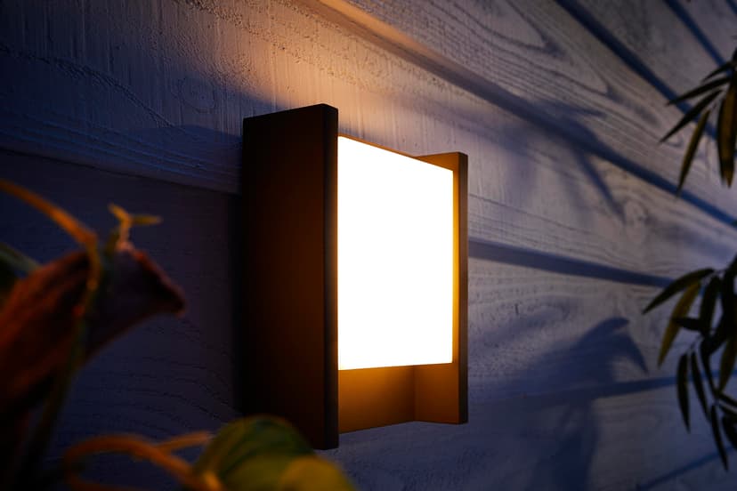 Philips Hue Fuzo Wall Outdoor White 915005733102 Dustin