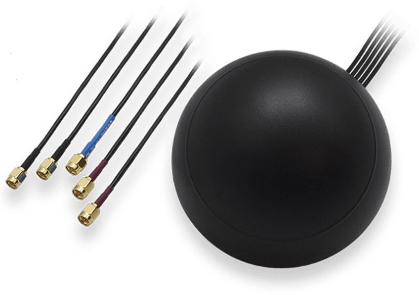 Teltonika 003R-00253 Mobile/GNSS/WiFi Roof SMA Antenna