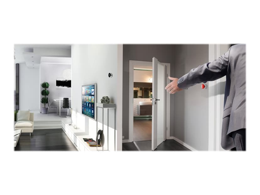 Fibaro FGBHPB-101-3 The Button Homekit Röd