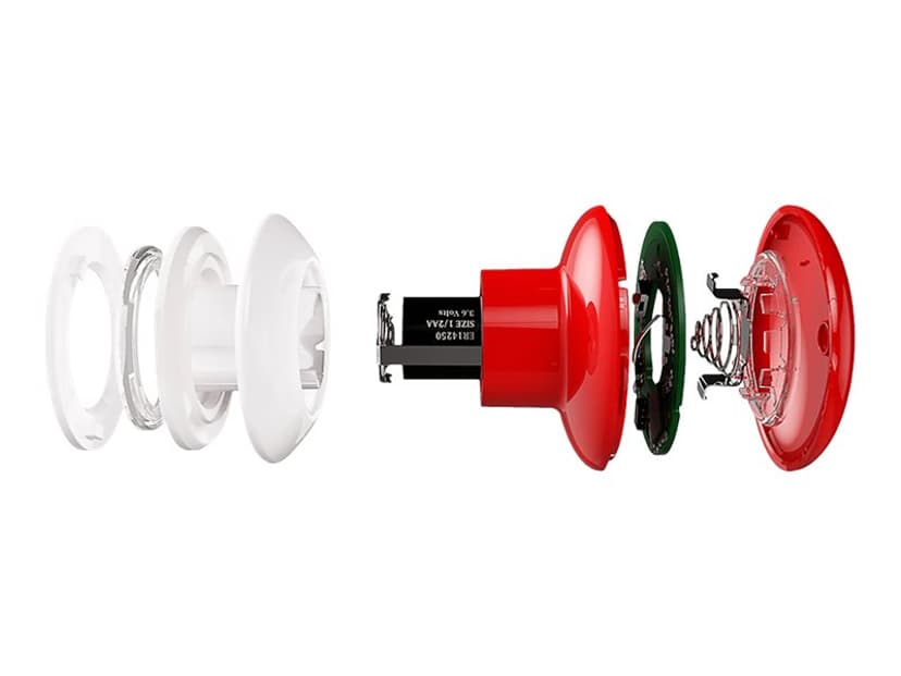 Fibaro FGBHPB-101-3 The Button Homekit Röd
