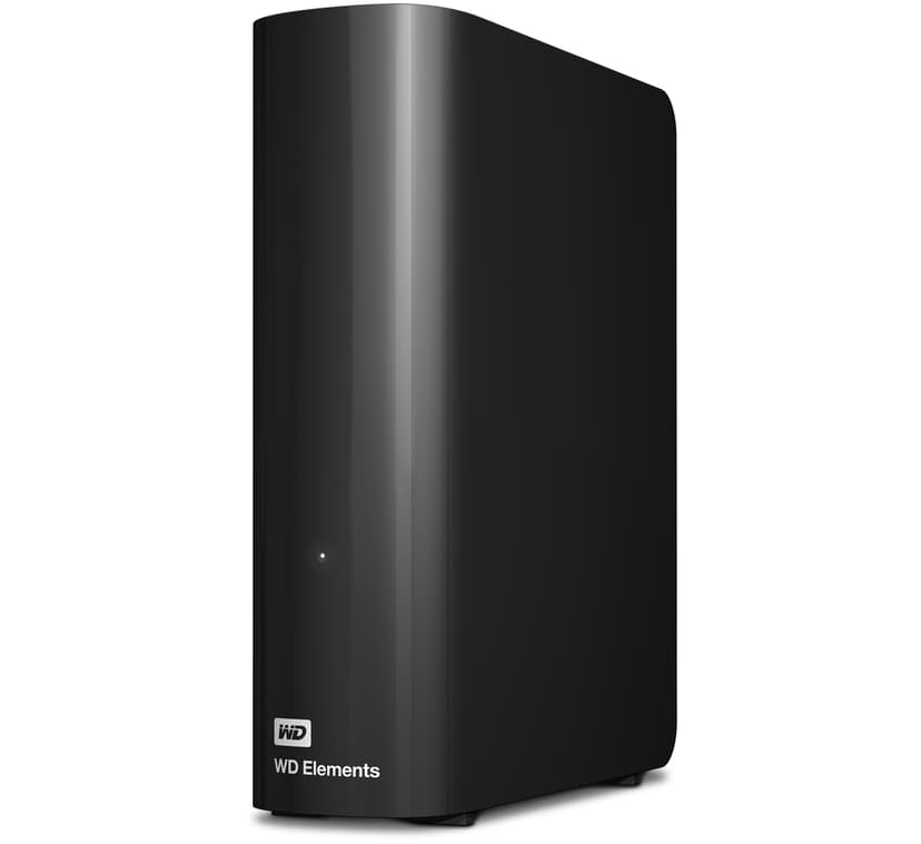 WD Elements Desktop 10TB Musta
