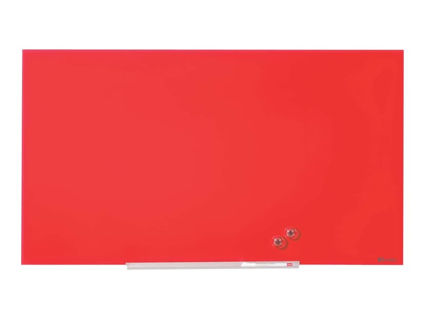 Nobo Whiteboard Glas Widescreen 126x71cm 57" Röd
