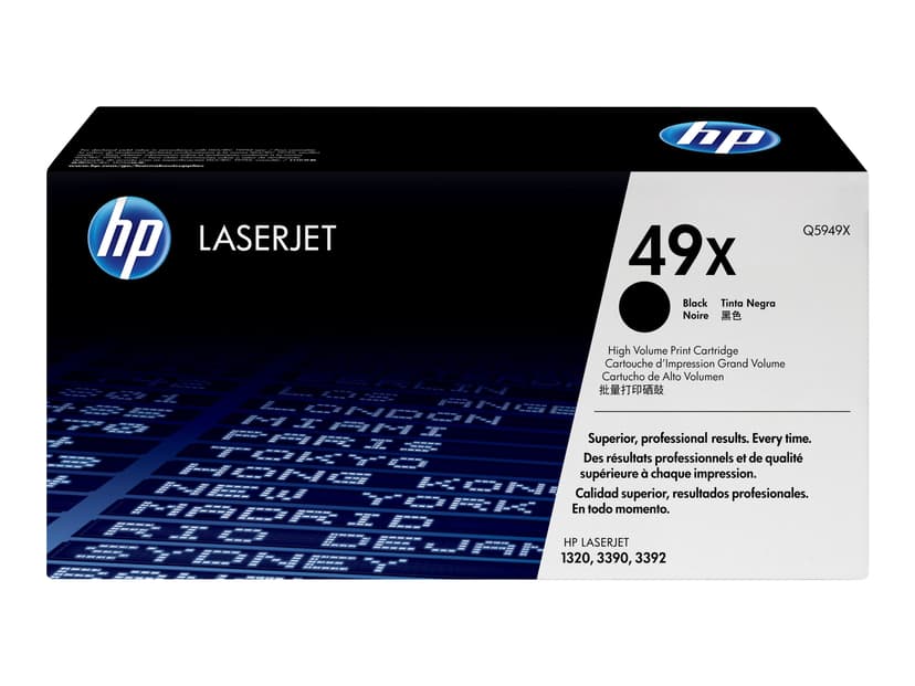 HP Toner Svart 6K - Q5949X