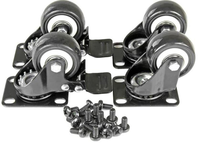 Startech 2-Post Rack for Server Equipment with Casters