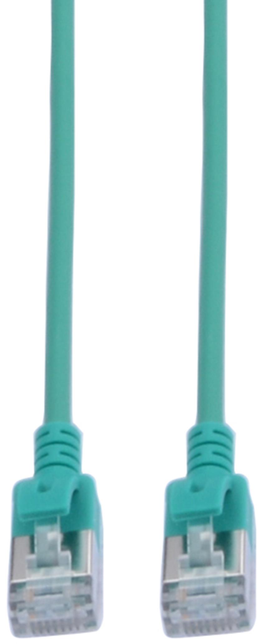 Prokord TP-Cable U/FTP CAT.6A Slim Lszh RJ45 5.0m Green RJ-45 Cat 6A 5m Groen